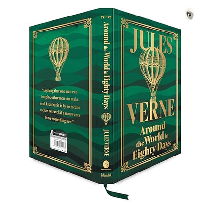 Around The World In Eighty Days (Deluxe Hardbound Edition) (Fingerprint Classics)