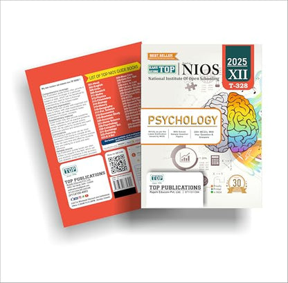 TOP NIOS Class 12 Psychology 328 Guide (Including Objective Type MCQs) | Updated with Latest Syllabus and Exam Pattern as per NIOS Latest Notification