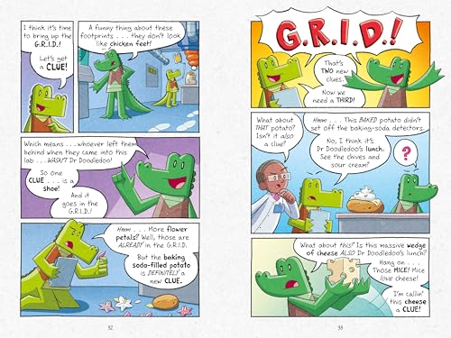 InvestiGators: Case Files: The Laugh-Out-Loud Solve-Along Comic Book Adventure!