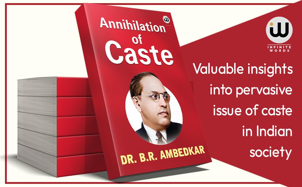 Annihilation of Caste | Dr. B.R. Ambedkar | English Paperback | with a reply to Mahatma Gandhi | The Original Edition | Book Books System Annhilation ... Buddha and his Dhamma Jaat Paat Ka Vinash