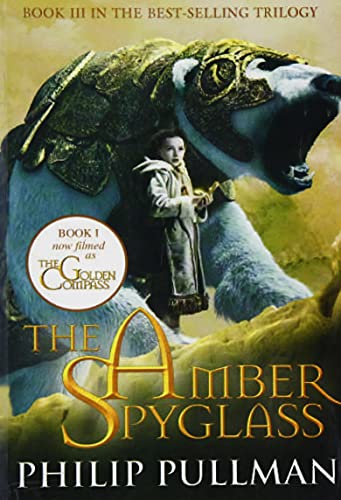 THE GOLDEN COMPASS: THE AMBER SPY GLASS book cover