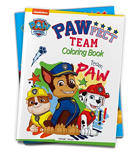 Pawfect Team: Paw Patrol Coloring Book For Kids book cover