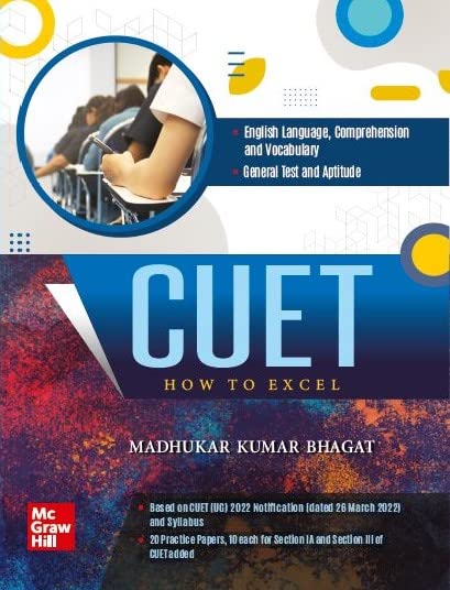 CUET: Entrance Exam | NTA CUET(UG)| English Language, Comprehension and Vocabulary (Section IA) | Ge book cover