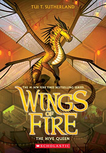 WINGS OF FIRE #12: THE HIVE QUEEN book cover