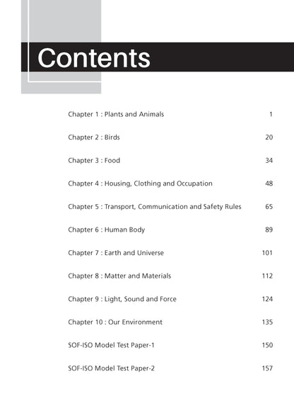 MTG Science (ISO) Olympiad Prep Guide Class 3 | Detailed Theory, Exercise with Self Test For Practice | SOF Olympiad Books For Exam 2026-27 (Useful For Level-1 & 2)