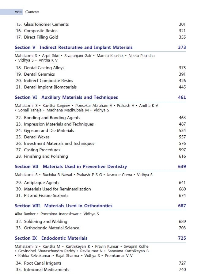 Materials Used in Dentistry, 3ed