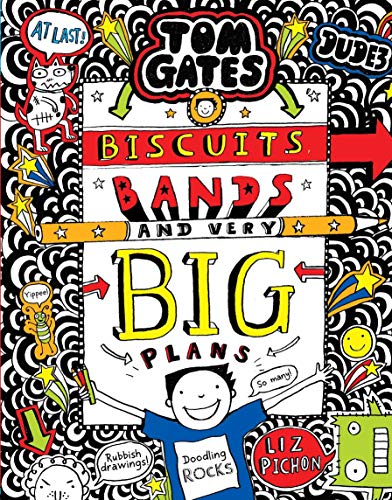 TOM GATES #14 BISCUITS BANDS AND VERY BIG PLANS PB book cover