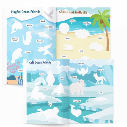 My First Sticker Book - Ocean - Activity Book for Kids - Stickers for Children - Age 3+ Years