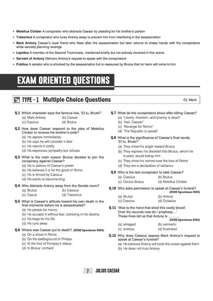 Arihant ICSE Literature in English (Paper 2)) Class 10 Exam 2026-27 | Quick Theory, Exam Pattern Questions & Sample Papers | As per Latest ICSE Syllabus | Que Bee 2nd Edition 2027