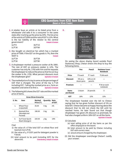 Arihant ICSE Question Bank Class 10 Mathematics For Board Exam 2027 | 26 Years Chapterwise & Topicwise PYQs (2026–2001) with Detailed Step-by-Step Solutions, Examiner's Comments,Tips & 3 Sample Papers