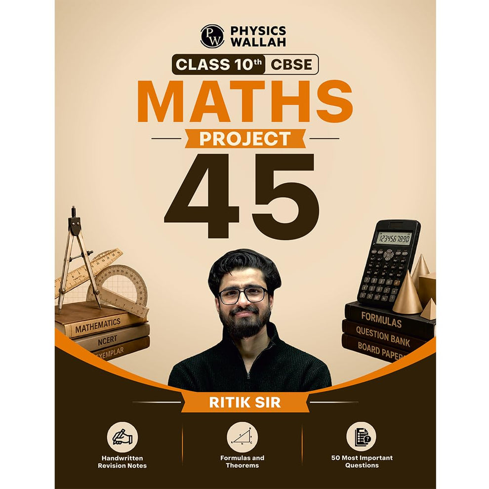 PW Project 45 CBSE Class 10 Mathematics Handwritten Notes 2026-27 By R ...