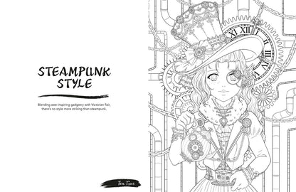 Manga Art: A Colouring Book