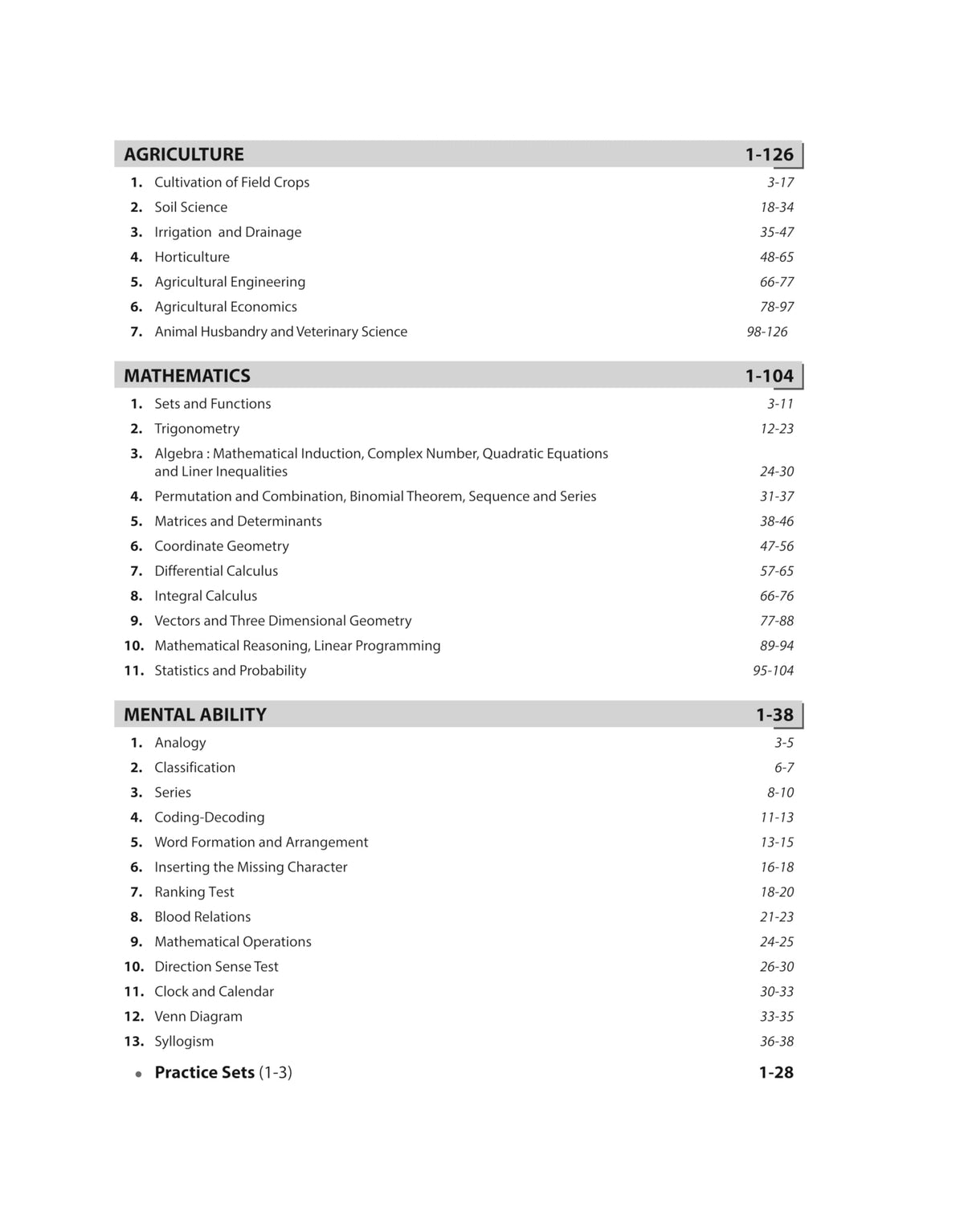 (Old Edition) Arihant FarmAce B.Sc Agriculture Entrance Exam Guide 2025