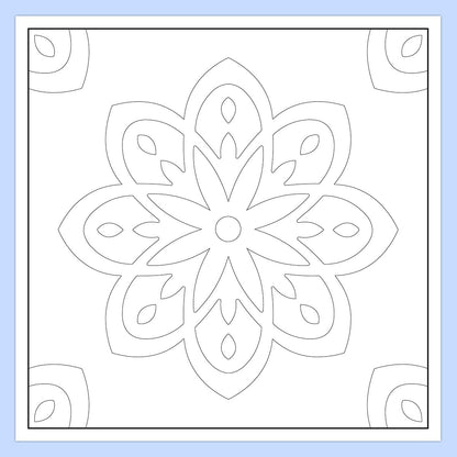 Mandala Colouring Book for Kids | Best Selling Mandala Art Kit in India | Premium Quality Drawing & Painting Book for Kids | Two Brothers Publications