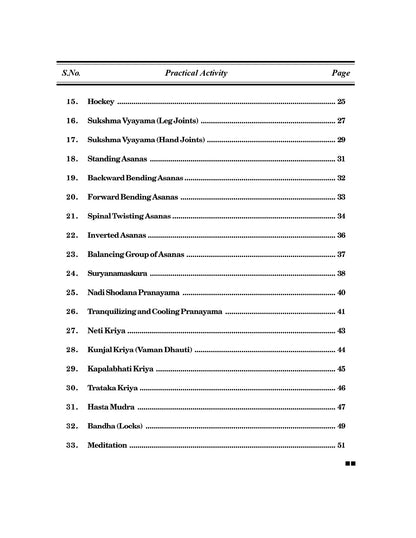 NEERAJ N-373 Physical Education & Yoga | English Medium for Class 12th NIOS Syllabus | Chapter Wise Help Book/Guide Including Many Solved Sample Papers & Important Exam Notes (Question Bank)
