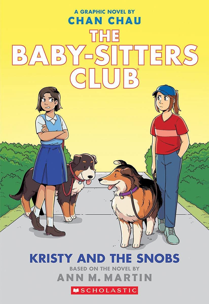 THE BABY-SITTERS CLUB GRAPHIC NOVEL BOOK #10: KRISTY AND THE SNOBS book cover