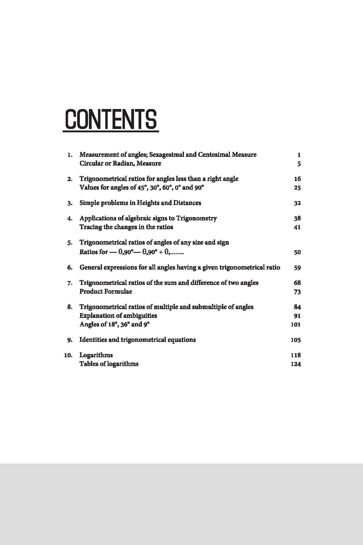 Arihant Classic Text Series Plane Trigonometry Part 1 by SL Loney | Mathematics Book for JEE Advanced, IIT Entrance, Engineering Exam Preparation 2025 (Classic Texts Series for jee)