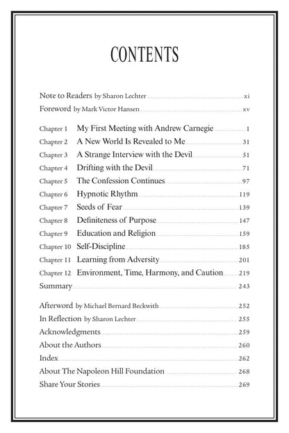 Outwitting the Devil: The Secret to Freedom and Success (Official Publication of the Napoleon Hill Foundation)