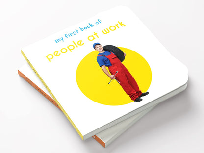My First Book Of People At Work | Ages 0–3 Years | Board Book | Community Helpers | Doctors | Teachers | Firefighters | Vocabulary Building For Babies | Toddlers | Preschoolers | Latest Edition