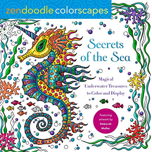 Secrets of the Sea (Zendoodle Colorscapes) book cover