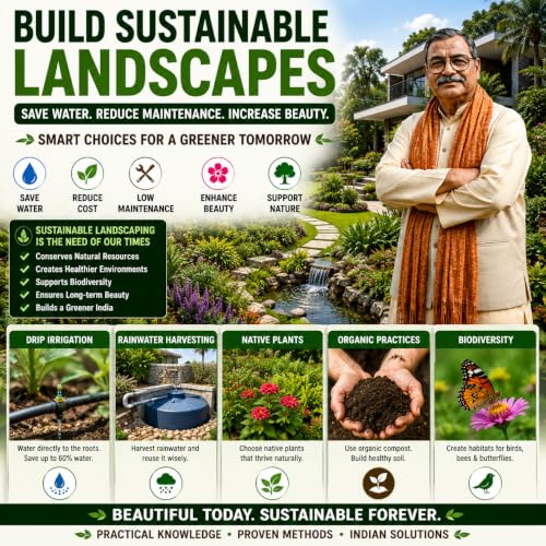 Landscaping in India: Garden Design, Plant Selection, Palm Trees & Sustainable Gardening Guide Dinesh Chandra Rawat (Landscaping Expertise)