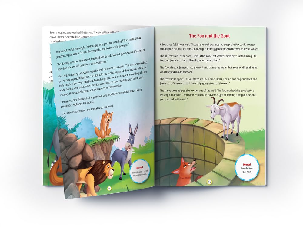 Short Stories From Panchatantra - Volume 6: Abridged Illustrated Stories For Children (With Morals)
