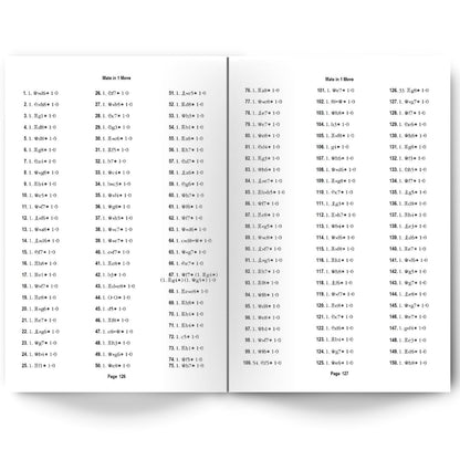 Mate in One Move - Chess exercise book for beginners - 500 Puzzles with answers