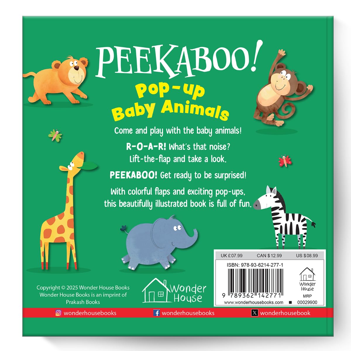 Pee-Ka-Boo | Pop-Up Baby Animals (Pop-Up And Lift The Flap)