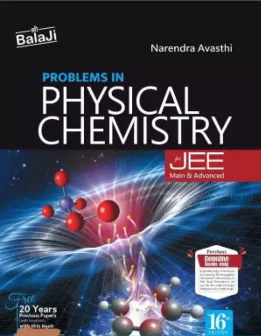 Problems in Physical Chemistry for JEE Mains & Adavnced - 16th/Ed. (2023-24)
