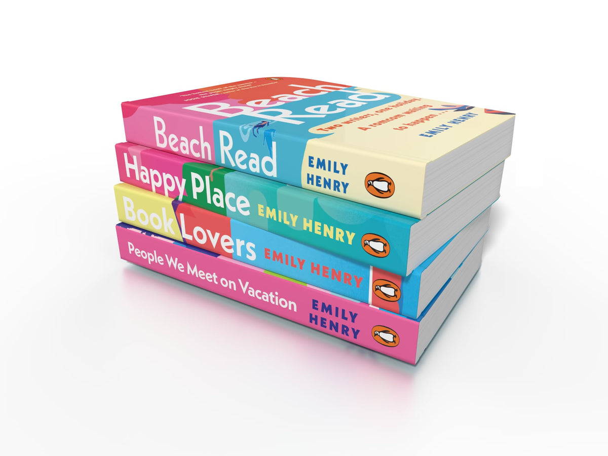 Emily Henry Book Boxset: Beach Read, People We Meet on Vacation, Book Lovers & Funny Story | Contemporary Romance, Friends to Lovers & Slow-Burn Love Stories