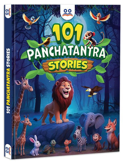 Panchatantra Story Book in English - 101 Animal Tales Book for Kids | Premium Quality Panchatantra Story Book for Kids (Hardback) | Moral Story Book by Pandit Vishnu Sharma | Two Brothers Publications