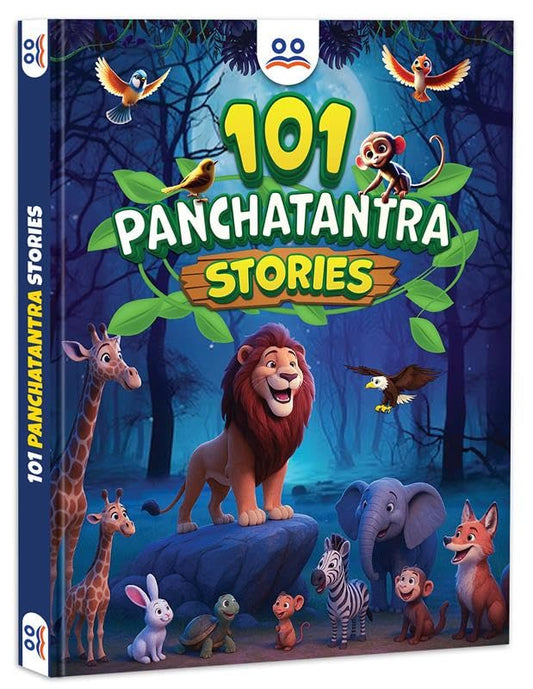 Panchatantra Story Book in English - 101 Animal Tales Book for Kids | Premium Quality Panchatantra Story Book for Kids (Hardback) | Moral Story Book by Pandit Vishnu Sharma | Two Brothers Publications