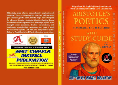 EUROPEAN CLASSICAL LITERATURE BA ENGLISH HONS. 1ST YEAR SEMESTER 1 DELHI UNIV. | Aristotle's Poetics with Study Guide