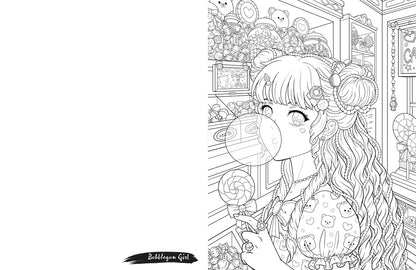 Manga Art: A Colouring Book