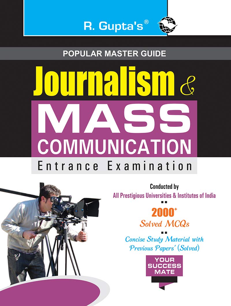 Journalism & Mass Communication Entrance Exam Guide by RPH Editorial Board (Author) book cover