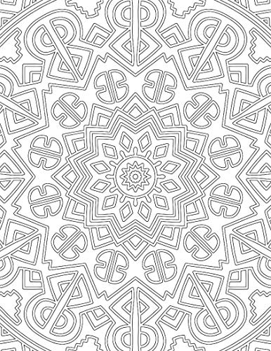 Mandala Adult Colouring Book for Adults | Beautiful Mandalas & Geometric Patterns to Relieve Stress, Improve Focus, Encourage Mindfulness and Inspire Creative Artistic Expression