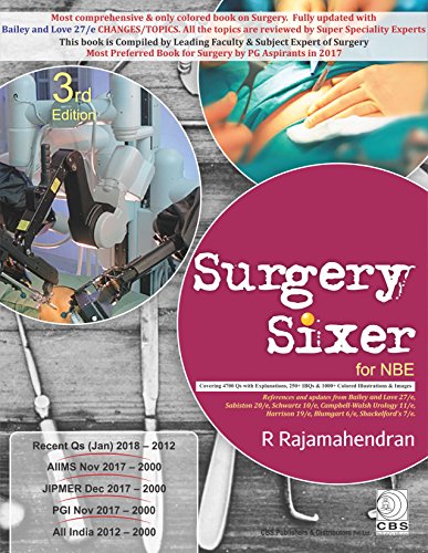 Surgery Sixer For Nbe 3Ed book cover