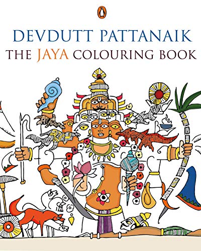 The Jaya Colouring book book cover