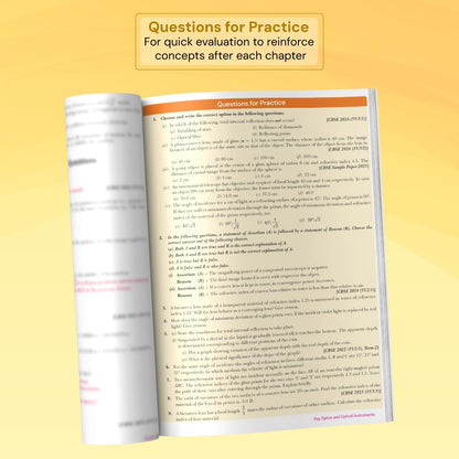 Xam idea Physics Class 12 – (CBSE 2026-27) | Mind Maps | Solved NCERT | Solved PYQs | MCQs, A-R, Case-based, VSA, SA, LA Questions | Solved 2026 CBSE Examination & Sample Papers