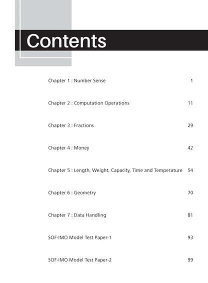 MTG Mathematics (IMO) Olympiad Prep Guide Class 3 | Detailed Theory, Exercise with Self Test For Practice | SOF Olympiad Books For Exam 2026-27 (Useful For Level-1 & 2)