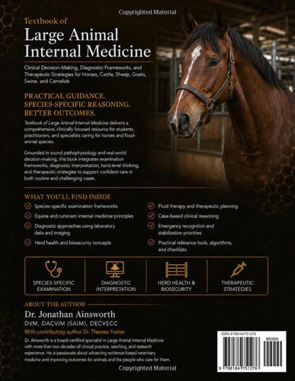 Textbook of Large Animal Internal Medicine: Clinical Decision-Making, Diagnostic Frameworks, and Therapeutic Strategies for Horses, Cattle, Sheep, ... Veterinary Clinical Medicine Library)