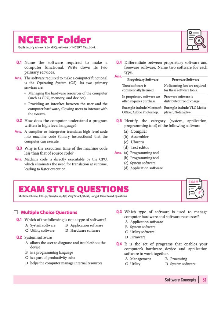 Arihant All in One Computer Science Class 11 for CBSE Exam 2026-27 | NCERT Based Complete Theory, Practice Exercises, CBQs, A-R, Sample Papers & Mind Maps | Revised Edition as per Latest Syllabus