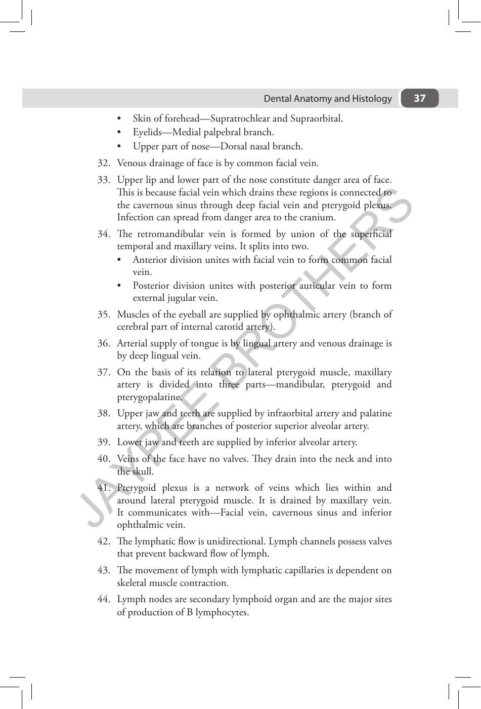 LMRP Dental Exam Series Last Minute Revision Points for NEET-MDS/AIIMS-MDS/PGI-MDS