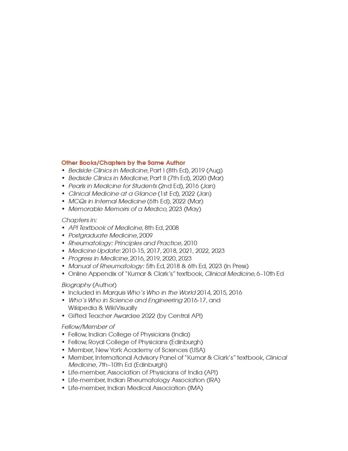 Kundus Practical Medicine An Overview Of Physical Examination 2Ed (Pb 2024)