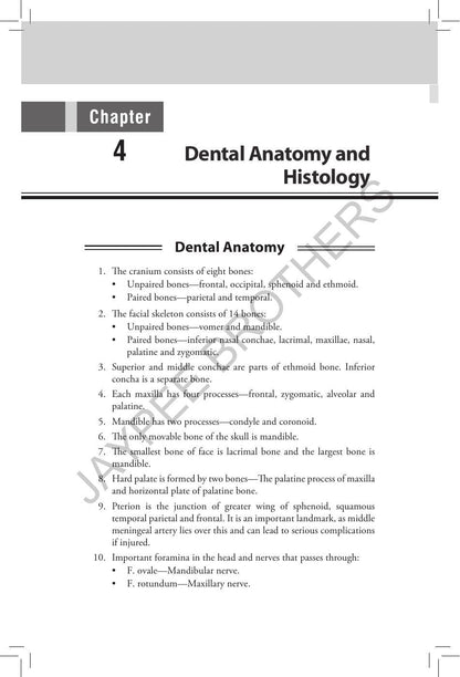 LMRP Dental Exam Series Last Minute Revision Points for NEET-MDS/AIIMS-MDS/PGI-MDS
