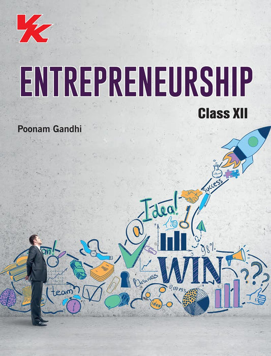 Entrepreneurship Class 12 Book CBSE (For 2023 Exam) by Poonam Gandhi (Author) book cover