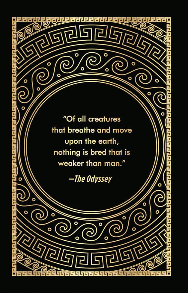 HOMER: The Iliad & the Odyssey (Deluxe Hardbound Edition)