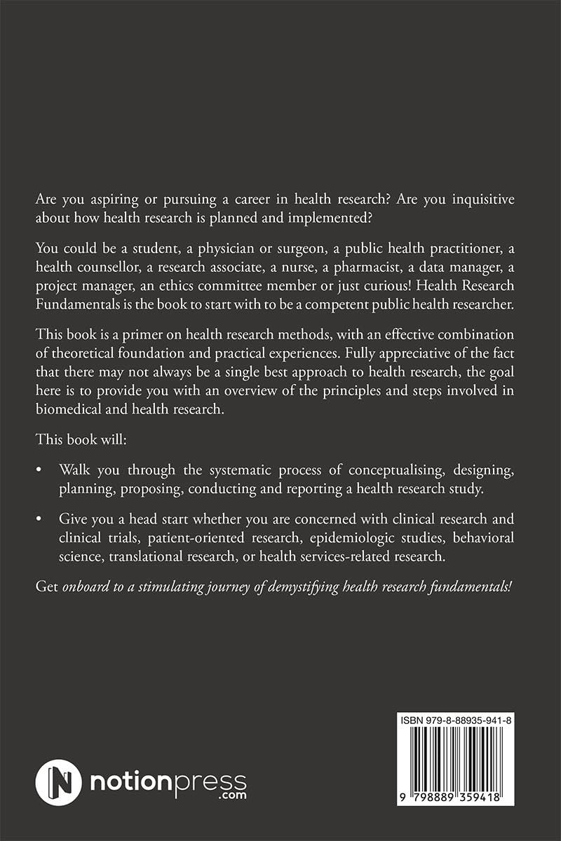 Health Research Fundamentals : A Companion to NIeCer 101 Course (First Edition)