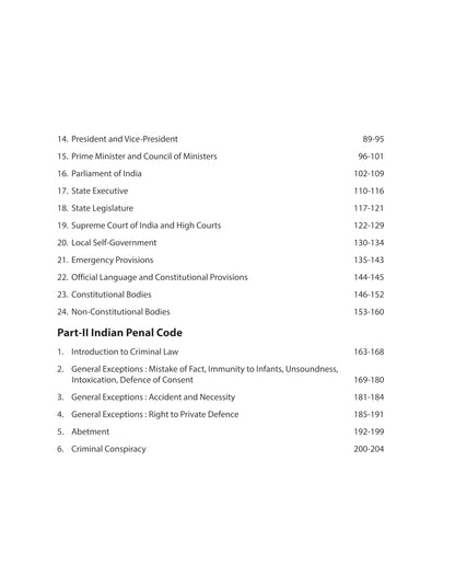 Legal Aptitude & Legal Studies for All Law Entrance Examinations CLAT, AILET,AMU, DU, JMI,CUET