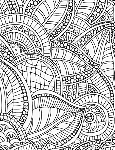 Patterns Adult Colouring Book for Peace & Relaxation | Intricate Designs and Beautiful Motifs for Creative Expression and Stress Relief